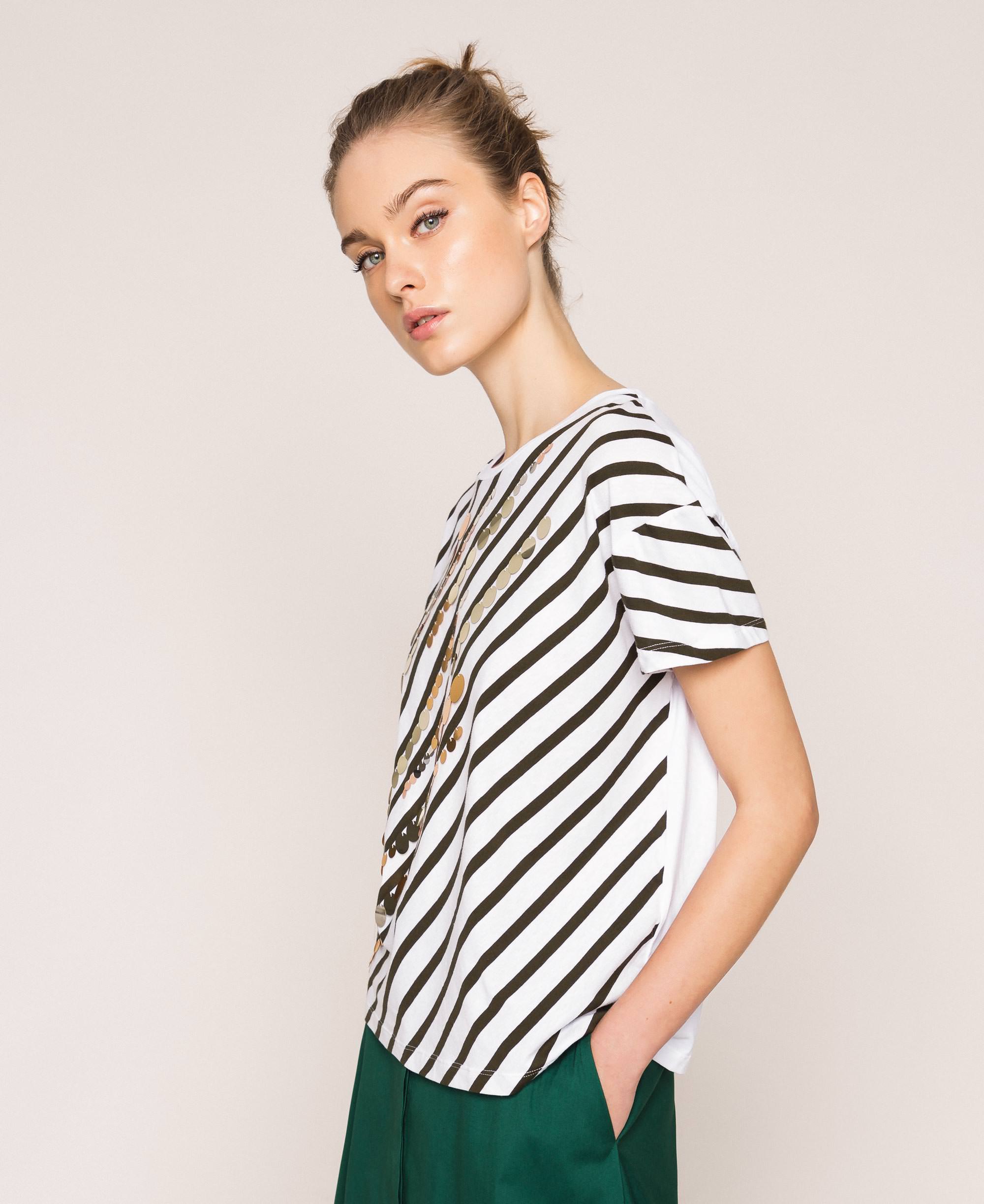 T-shirt a maniche corte aperta sulla schiena - BEIGE - Donna - 5.00