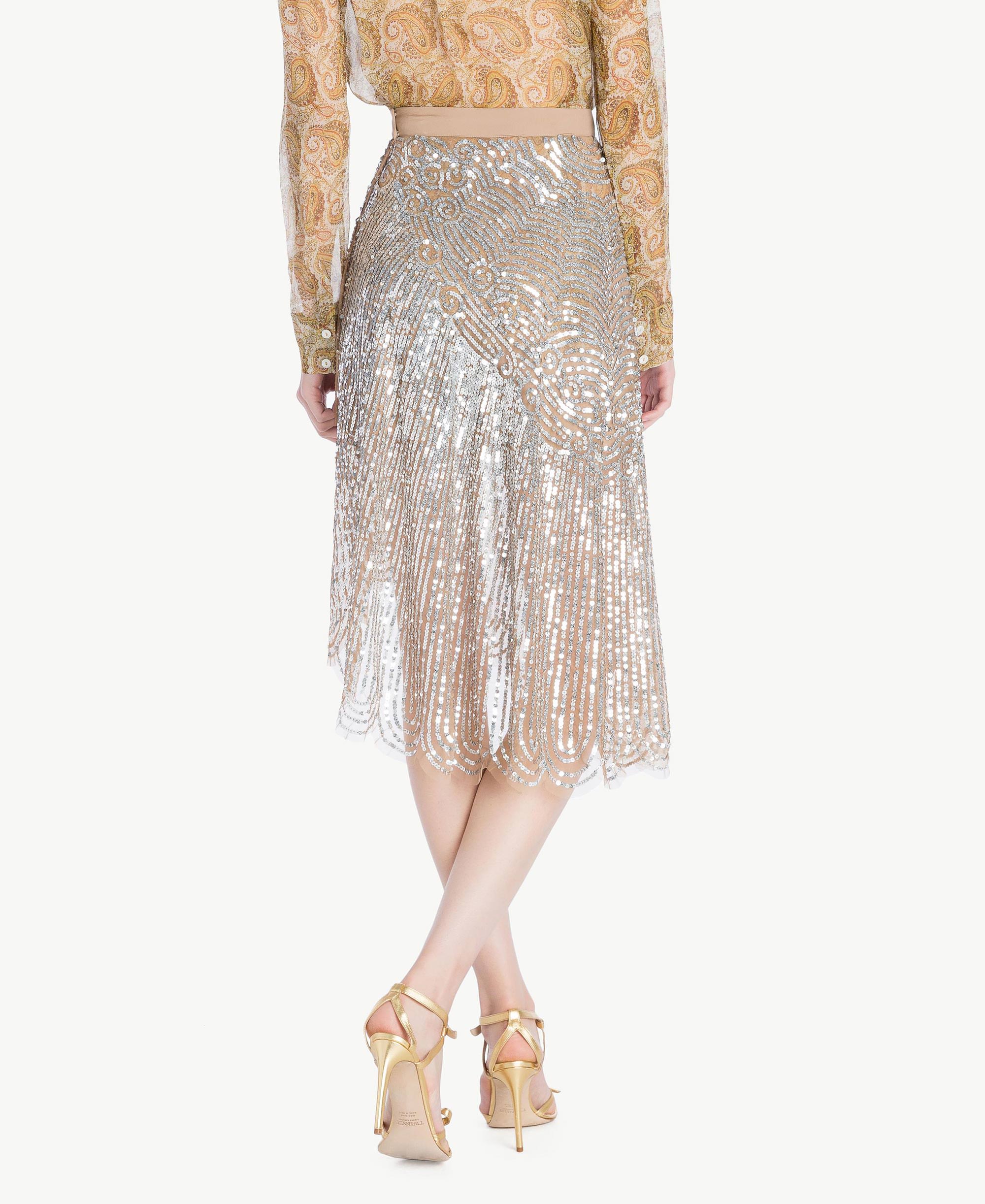 Gonna full paillettes