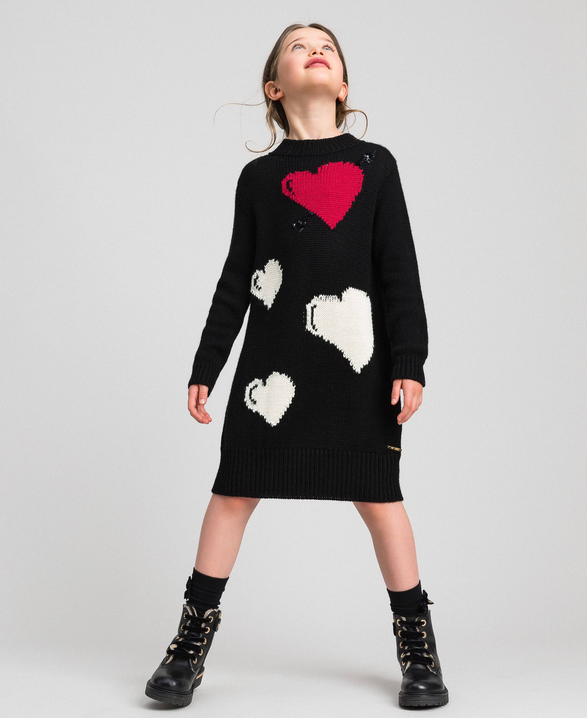 abito maglia bambina