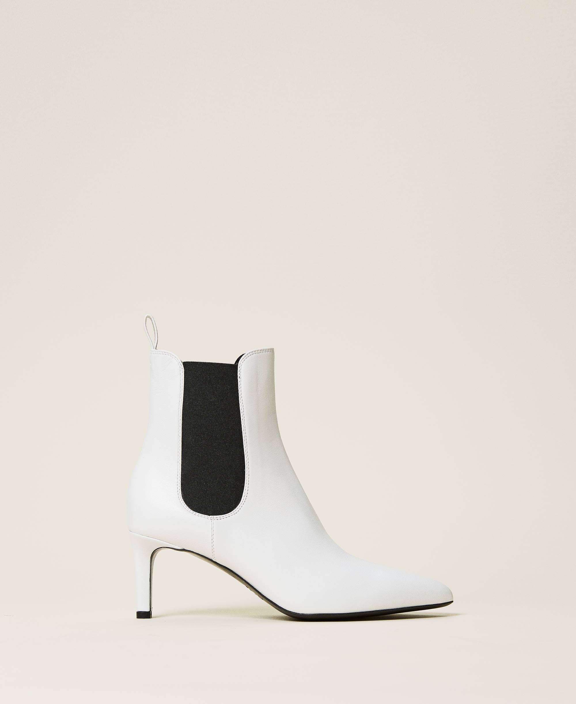 soft leather ankle booties