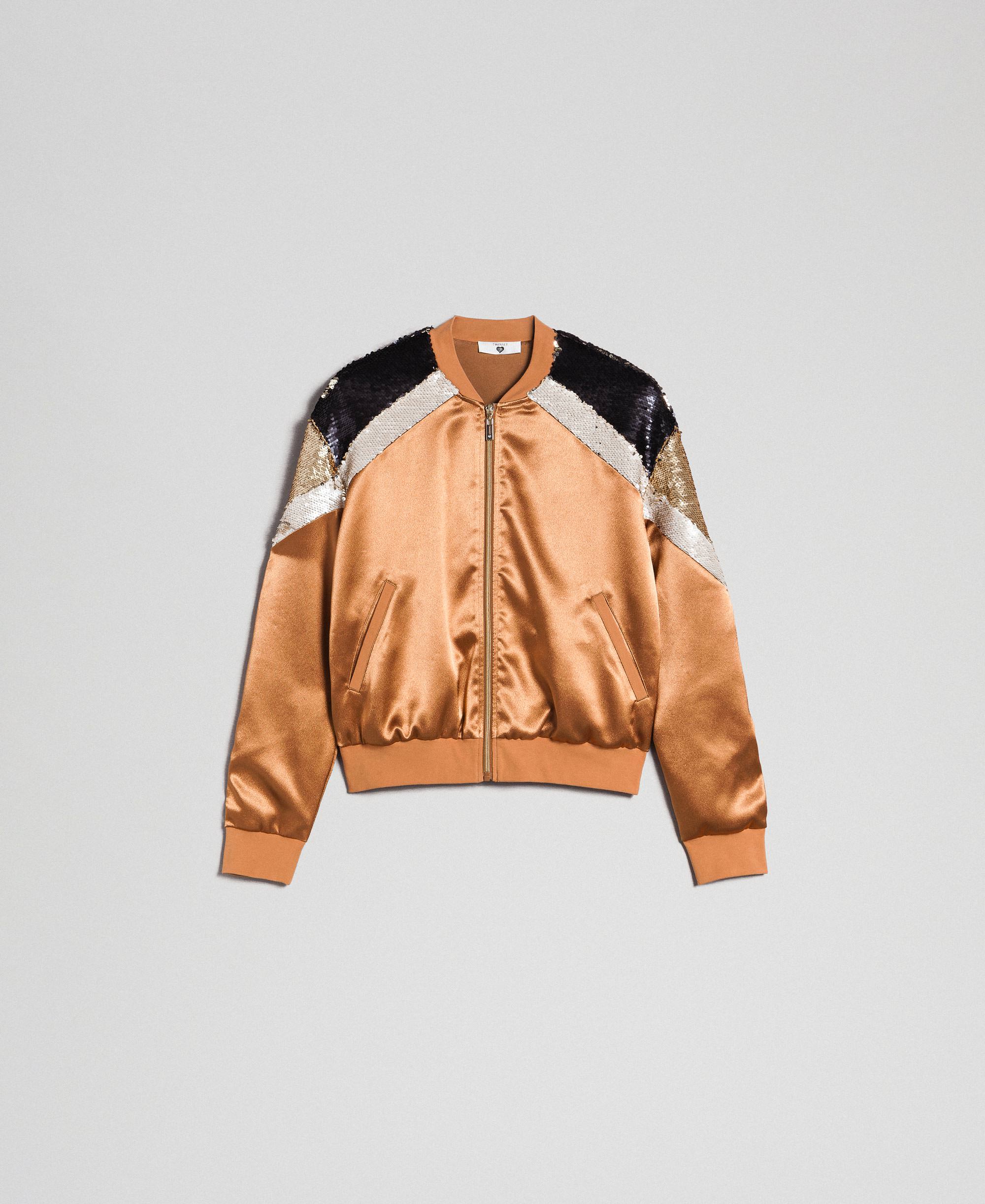 Colored Paillettes Bomber