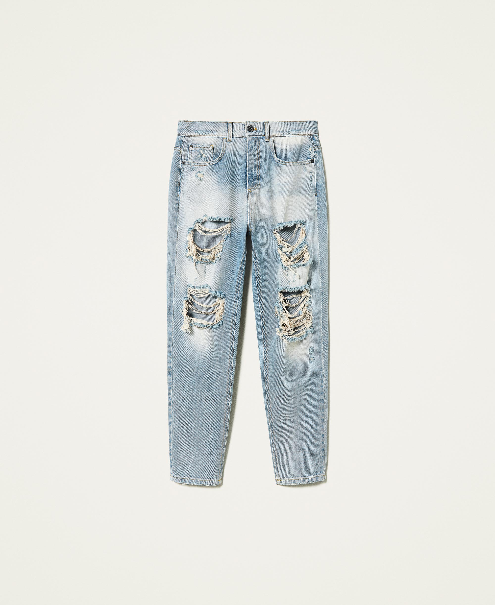 Celsian' boyfriend jeans with rips
