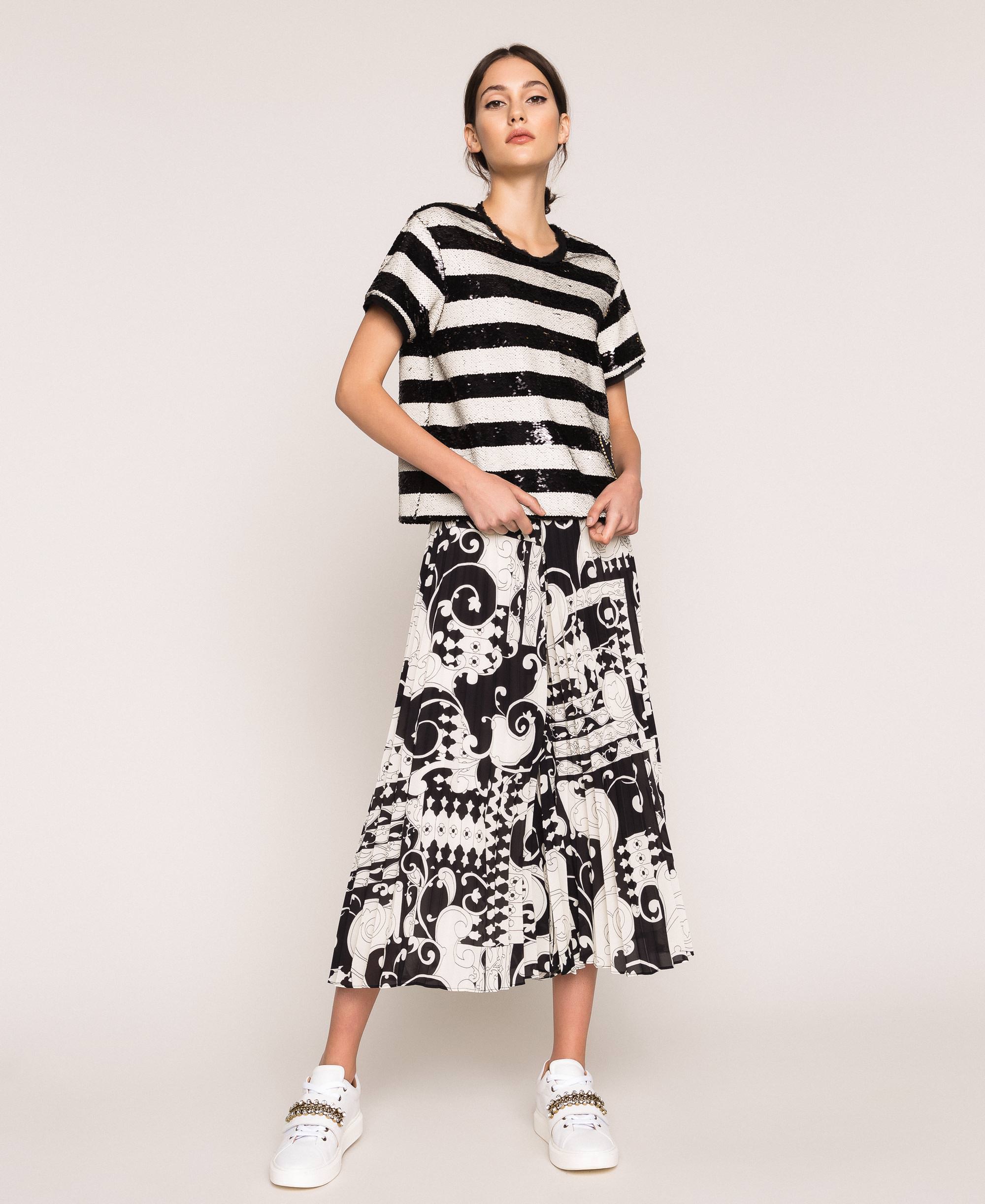 Polyester Georgette Thick Skirt main image 1
