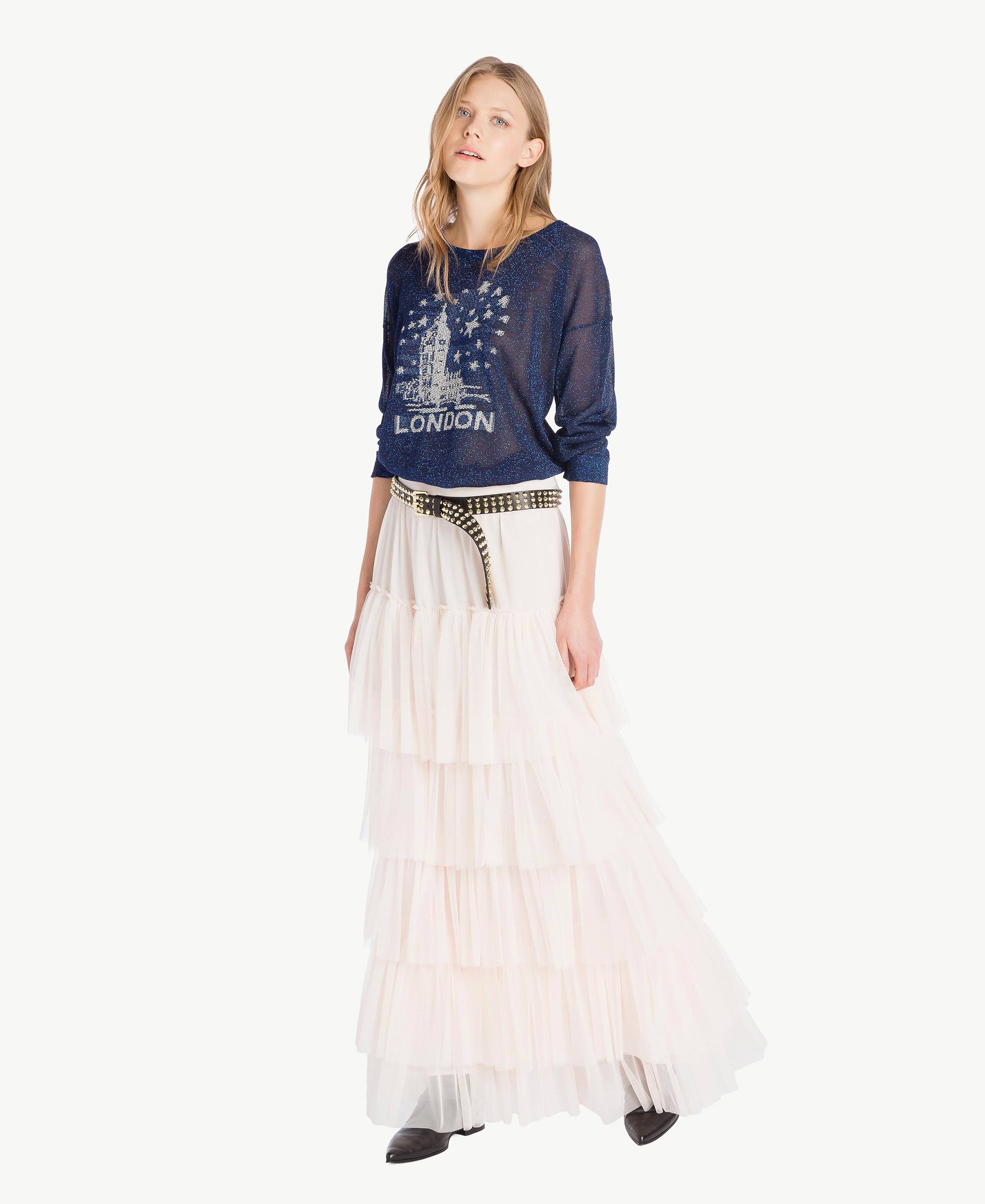 Lurex knit Pants
