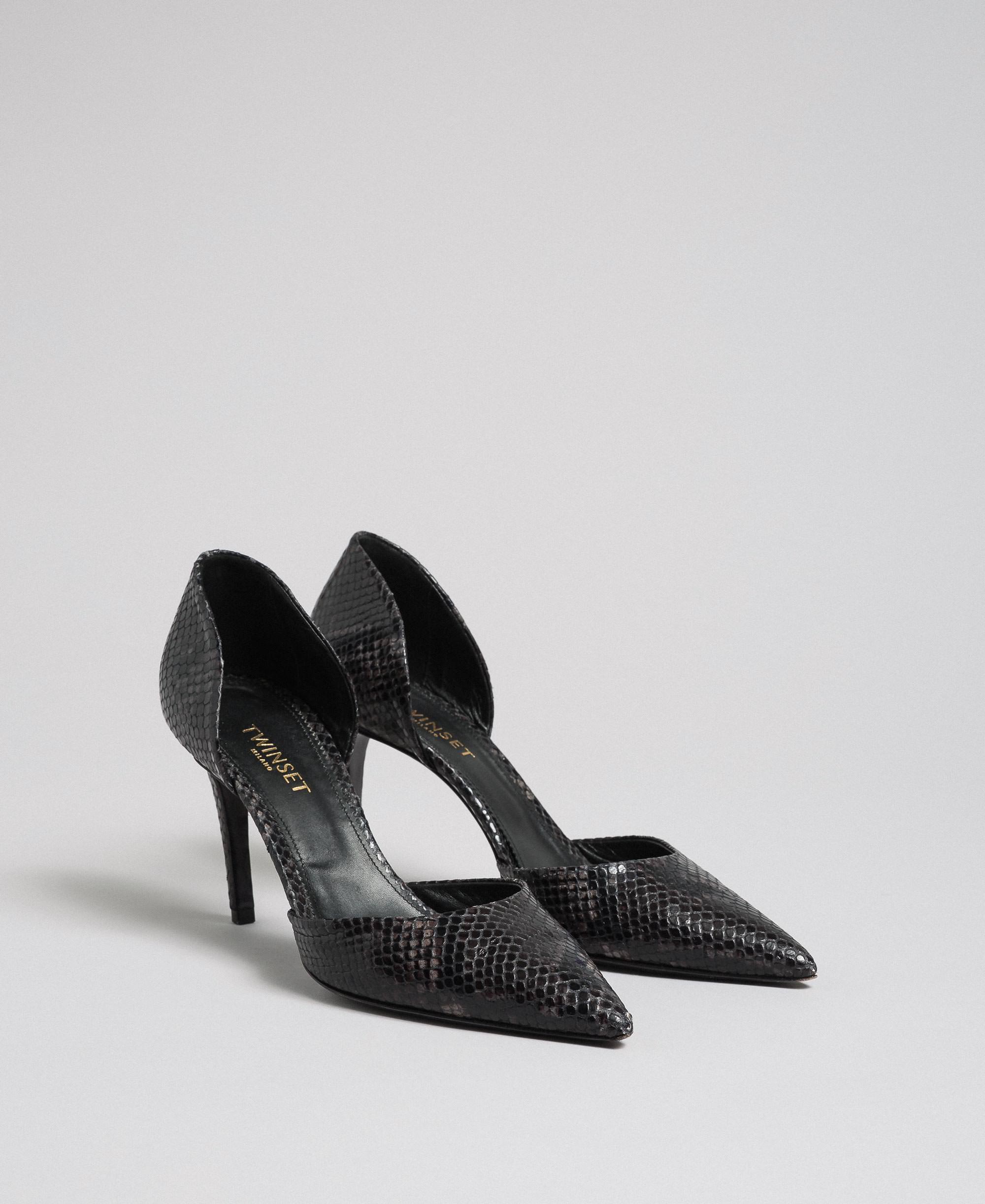 grey patent shoes ladies