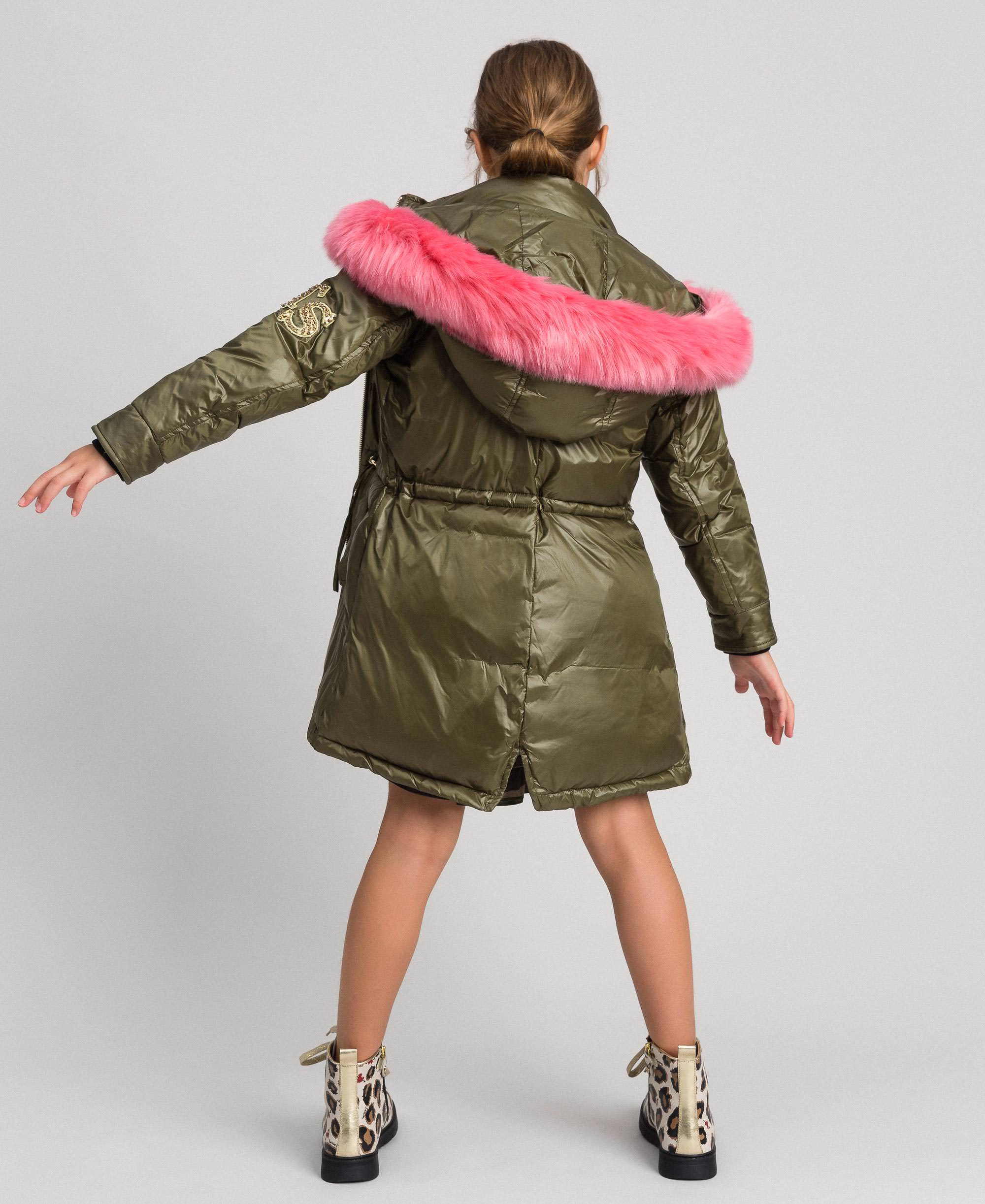 Manteau Bébé Fille En Polaire Douce | Veste Longue D'hiver Avec Fourrure, Poches, Pour 1 à 9 Ans