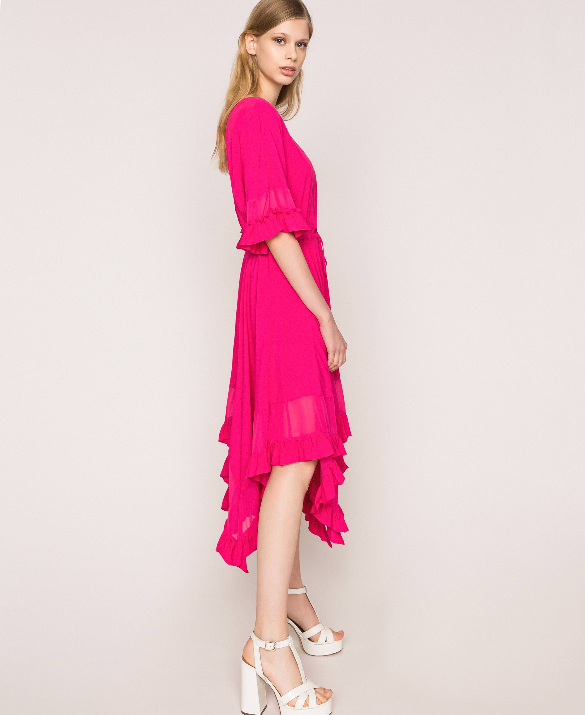 Fran Crepe de Chine Knot Silk Skirt main image 0