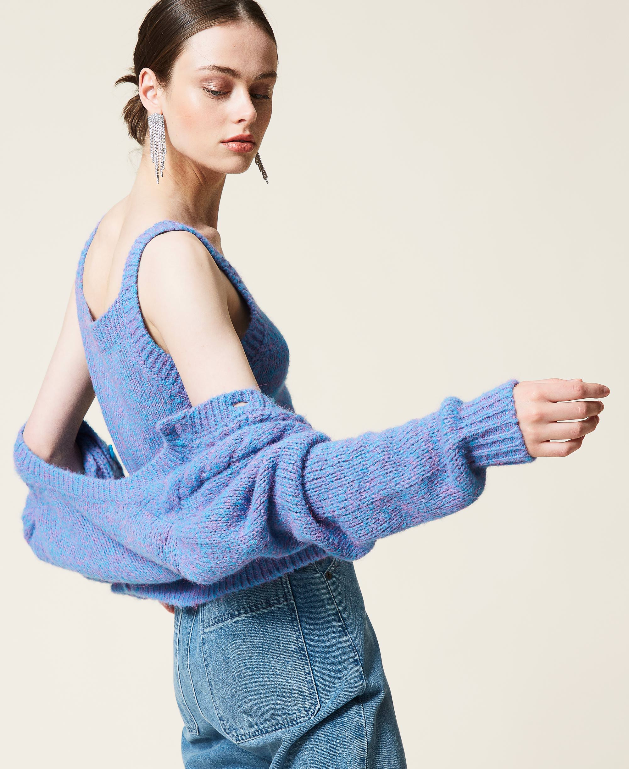 Celestine' top and cardigan twin-set 
