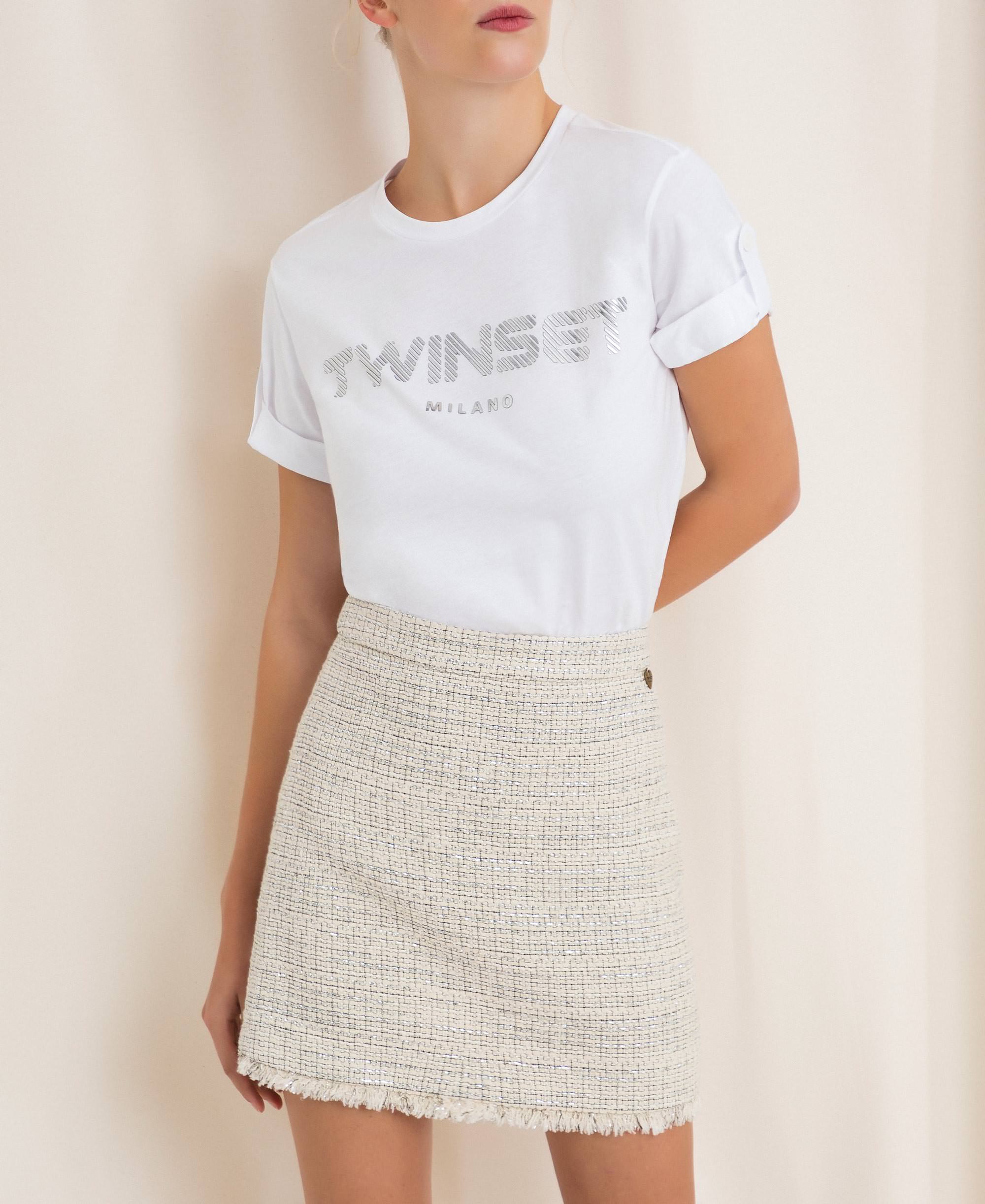 Gonna Corta Aderente Da Donna, In Misto Nylon E Spandex (92% Nylon, 8% Spandex), Stile Bandage, Lavaggio A Mano, Lunghezza 38 Cm