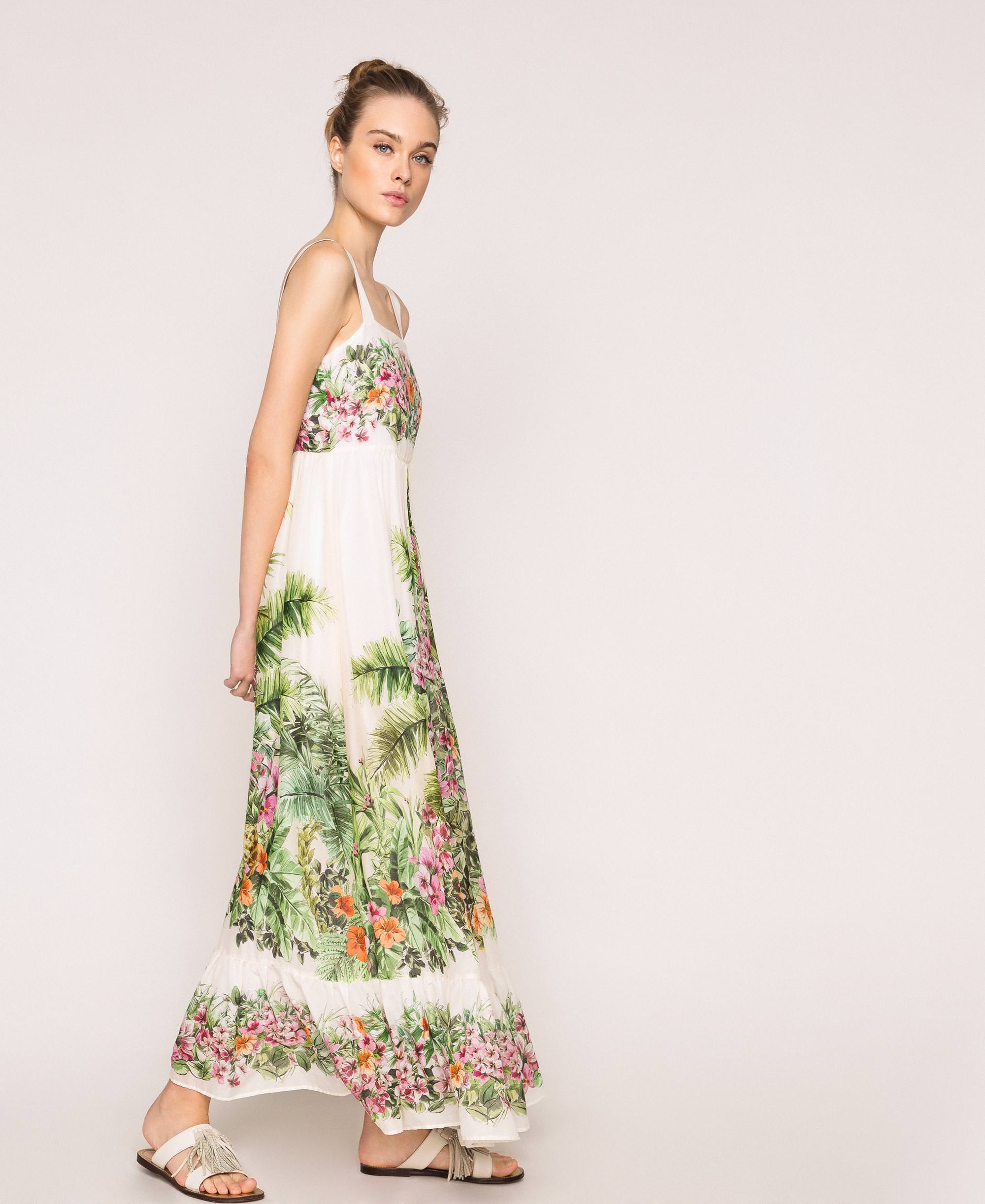 Vestido durazno flores