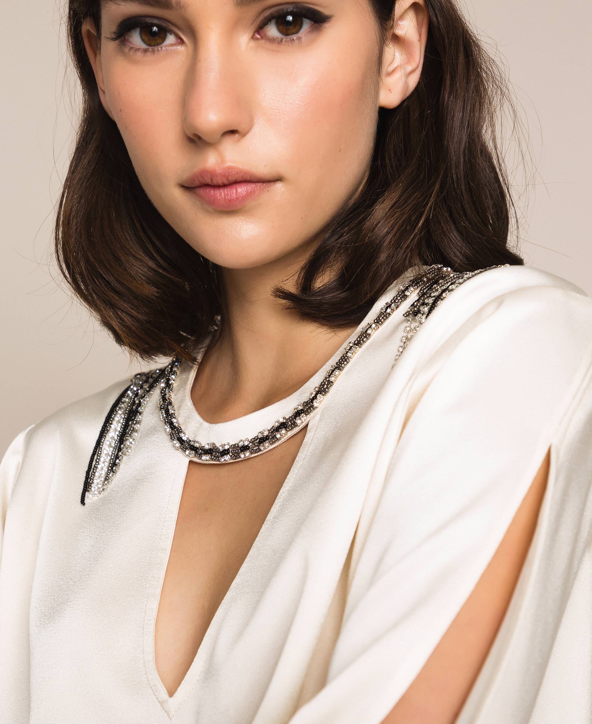 ABF-A0225 WHITE BRODERIE FRINGE BLOUSE