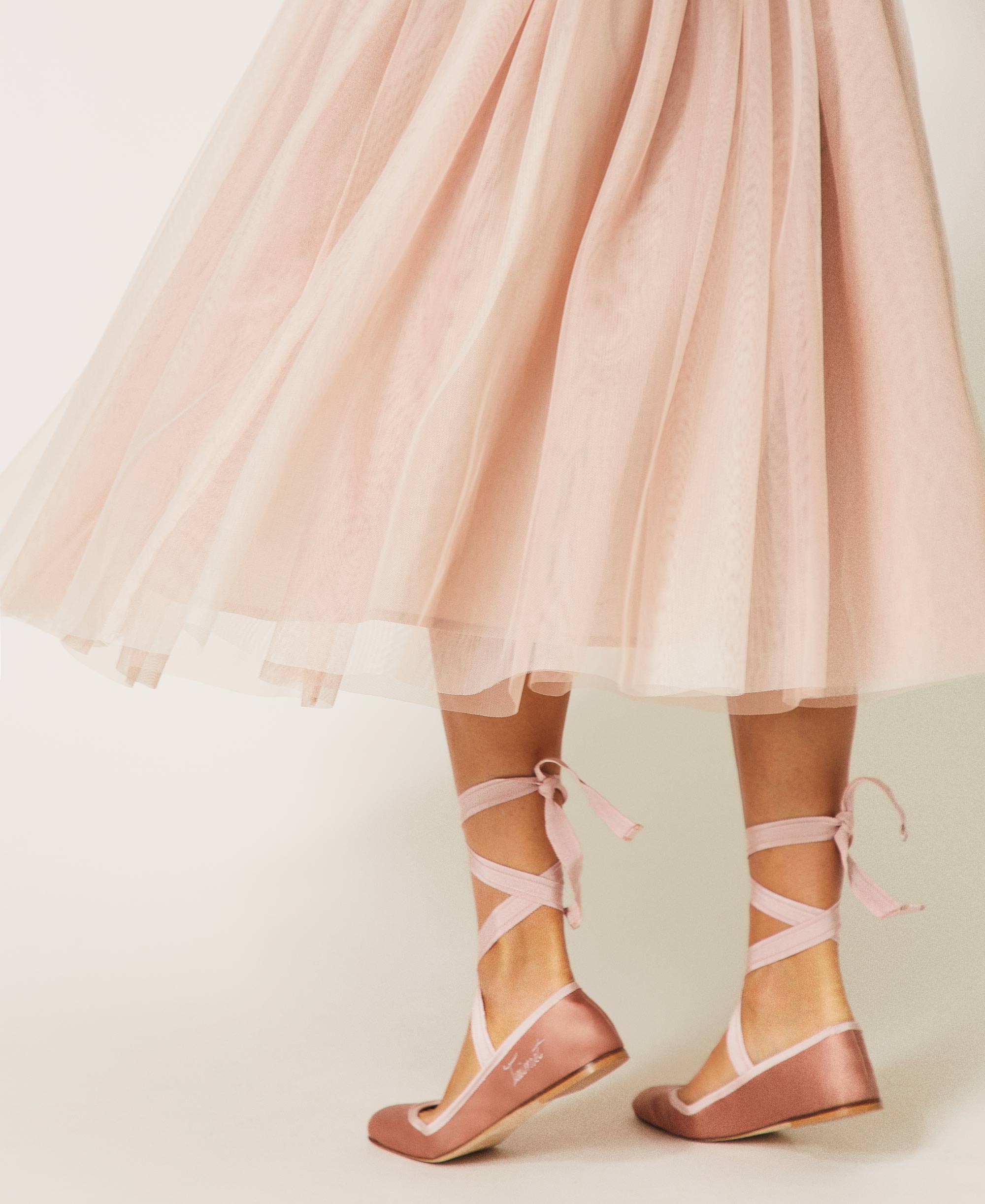 Gonna Lunga In Tulle Con Pois 3D – Vita Alta, A Linea, Con Elastico – Tutù Elegante Per Donne - 6