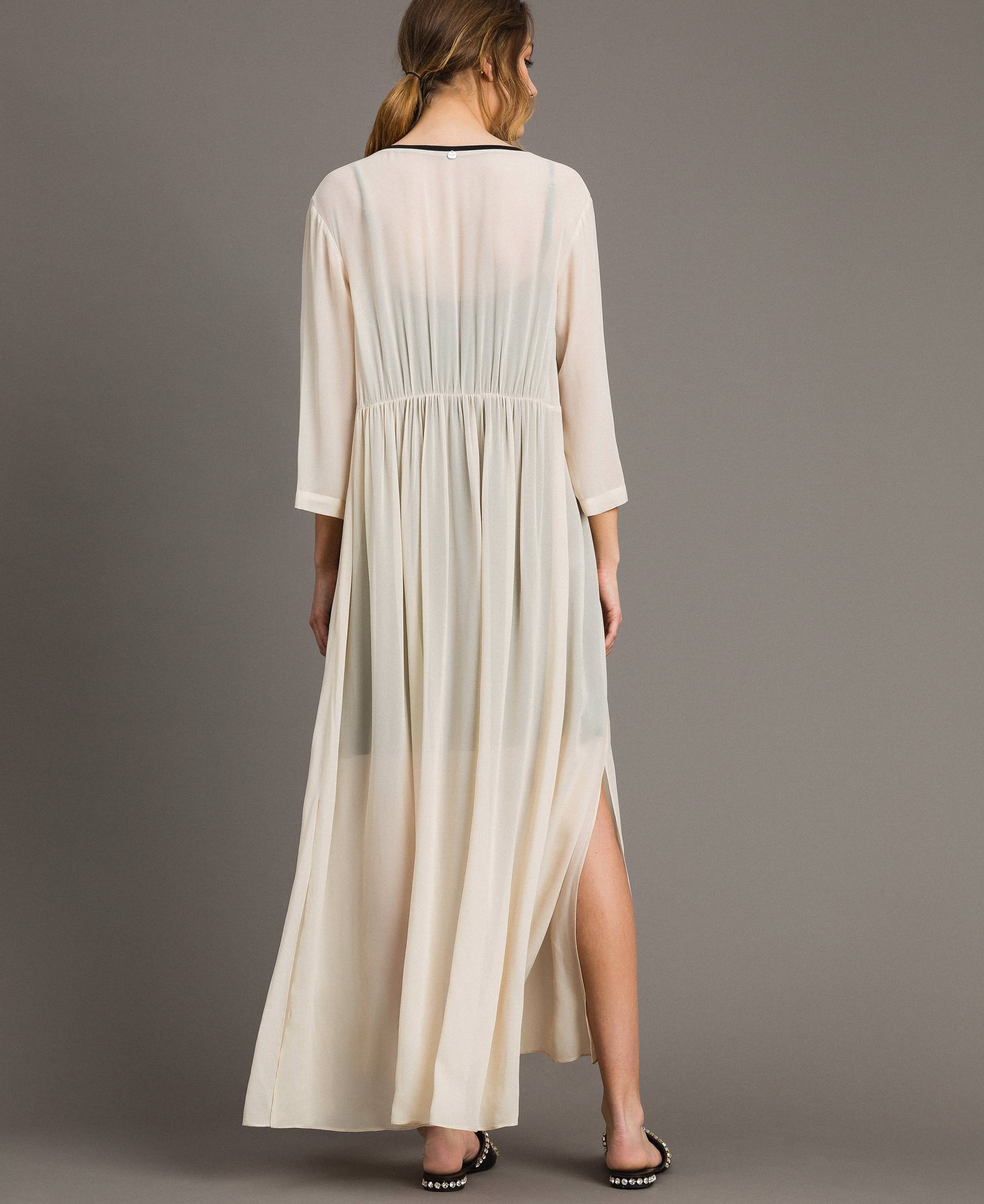 Women’s Georgette Long Maxi Dress with Lining – Sizes M to 2XL – Party & Evening Wear