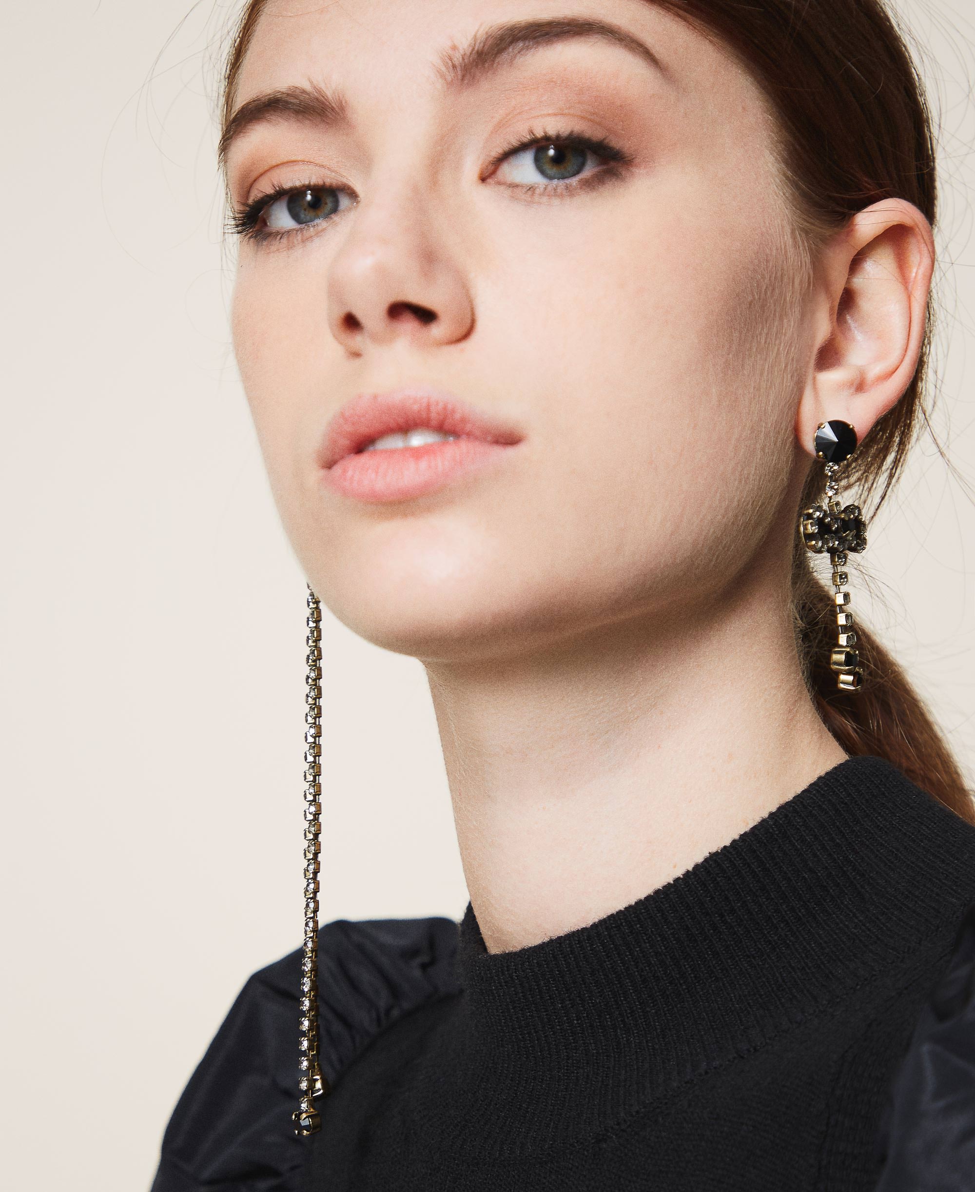 Asymmetric earrings