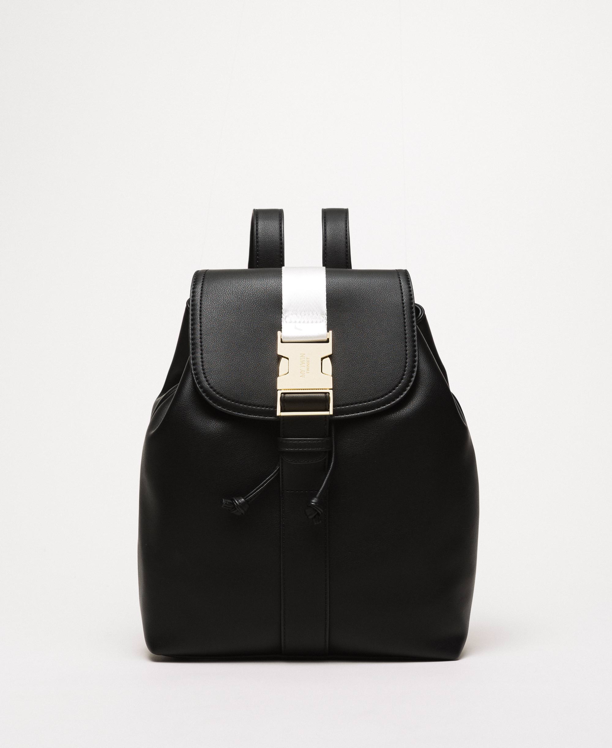 reiss leather backpack